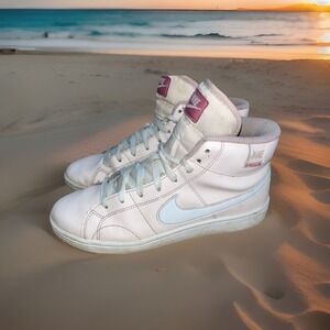 Nike Womens Court Royale 2 Mid FD0286-600 Pink Casual Shoes Sneakers Size 9 Shoe